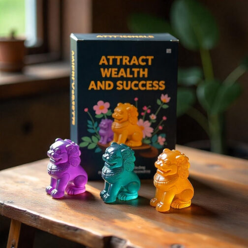 BioWave Prosperity Stone Lions