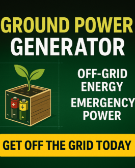 Harness Earth’s Energy with the Upgraded Ground Power Generator – Your Path to Sustainable Power!