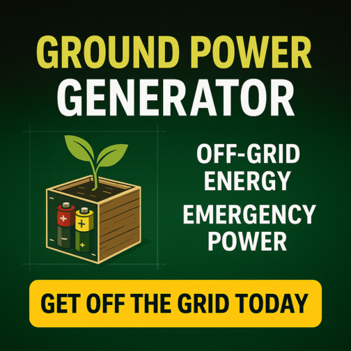 Harness Earth's Energy with the Upgraded Ground Power Generator – Your Path to Sustainable Power!