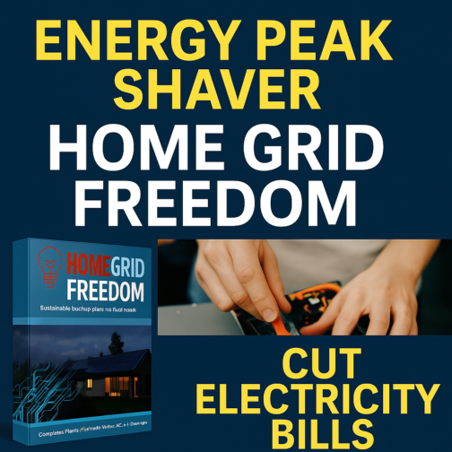 Achieve Home Grid Freedom with the Energy Peak Shaver: Slash Your Electricity Bills Today!