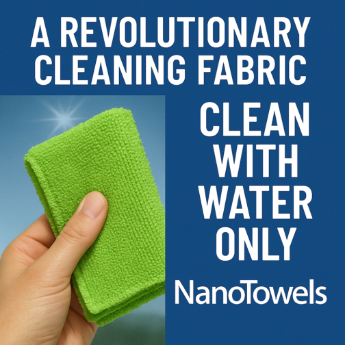 NanoTowels: The Eco-Friendly Cleaning Revolution with Nanolon® Technology!