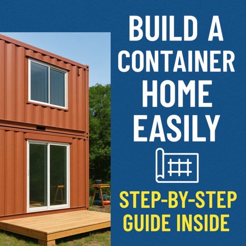 Unlock the Secrets to Affordable, Sustainable Living with Shipping Container Home Made Easy™!