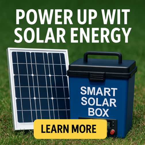 Achieve Energy Independence with the Portable Solar Energy System!