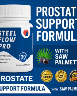 Steel Flow Pro – Natural Prostate Support for Men’s Vitality!
