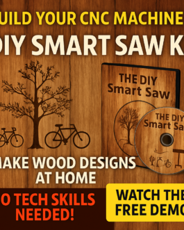 Build Your Own CNC Wood Carving Machine with DIY Smart Saw!
