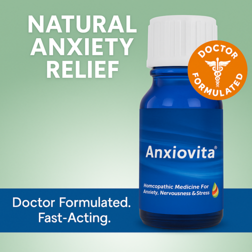 Naturally Defeat Anxiety with Anxiovita® – Pure Calm, Real Results!