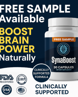 Elevate Brainpower Naturally with FDA Approved SynaBoost Supplement!