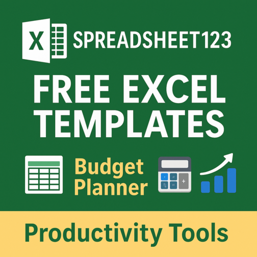 Your All-in-One Source for Excel Spreadsheets – Spreadsheet123!