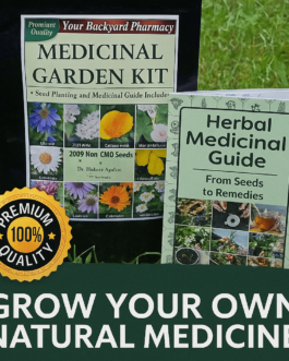 Grow Your Own Natural Medicine With the Medicinal Garden Kit!