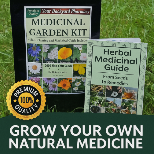 Grow Your Own Natural Medicine With the Medicinal Garden Kit!