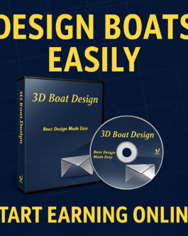 Earn Fast Online by Promoting 3D CAD Boat Design Software!