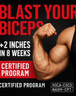 How to Build Bigger Biceps Naturally in Just 8 Weeks—No Steroids Needed!