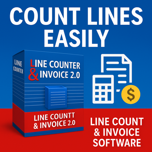 Accurate Line Counting & Invoicing Software Built for Professionals!