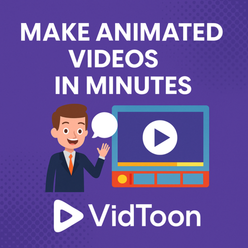 Effortless Animated Video Creation with VidToon 2.1 – No Skills Needed!