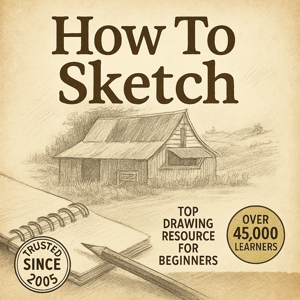 Fast and Easy Sketching Guide – How To Sketch eBook You’ll Master!