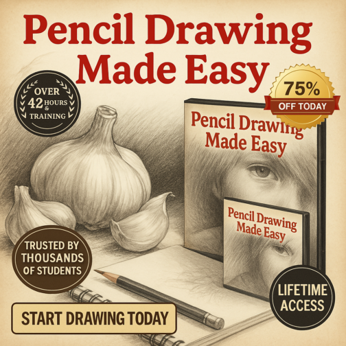 Master Realistic Pencil Drawing Fast with Pencil Drawing Made Easy!