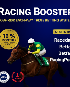 Boost Wins with Racing Booster: Low-Risk Trixie Strategy for 15 % ROI!