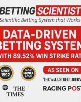 Betting Scientist: Data-Driven Horse-Betting System with 89.5% Strike Rate & Guaranteed Support!