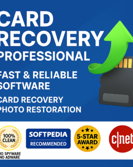 Card Recovery Professional: Restore Deleted Photos with SmartScan Precision!