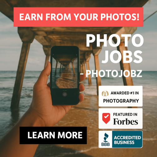 Monetize Your Images with PhotoJobz – Sell Photos to Millions and Get Paid Today!