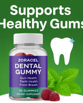 Zoracel Dental Gummy – Natural Formula for Stronger Gums & a Healthier Smile!