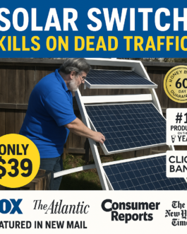 Slash Electricity Bills 65% with DIY Solar Switch — Just $39!