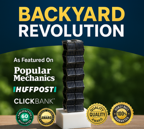 Backyard Revolution: Build a DIY 3D Solar Tower and Slash Your Bills!