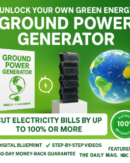Unlock Your Own Green Energy: Ground Power Generator Blueprint!