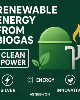 Renewable Biogas For Energy Independence!