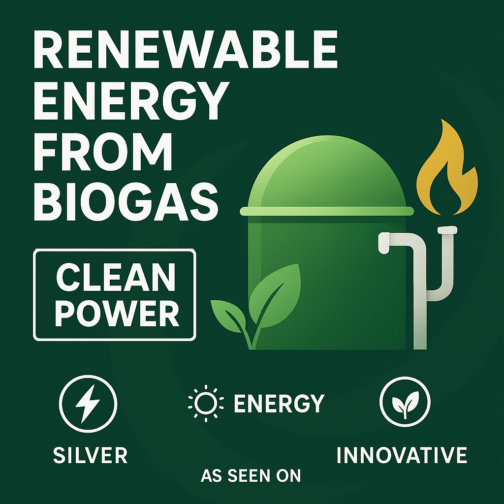 Renewable Biogas For Energy Independence!