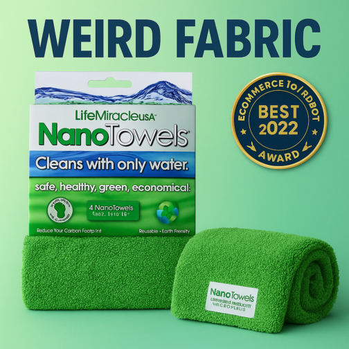 Transform Cleaning with Weird Fabric – Eco-Friendly, Chemical-Free Power!