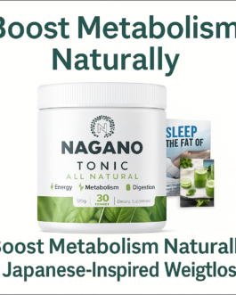 Melt Fat Naturally with the Japanese Nagano Tonic Formula!