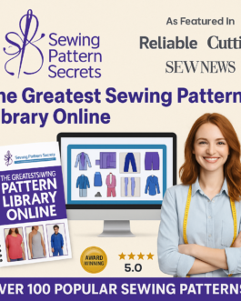Master Creativity: Ultimate Sewing Pattern Library for Designers!