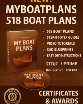 Build Your Dream Vessel: MyBoatPlans 518 – Maps, Videos & Blueprints!
