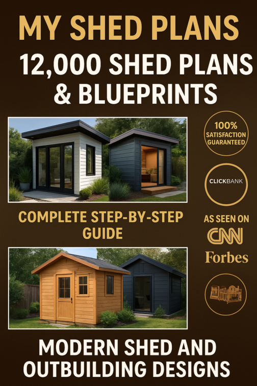 Transform Your Outdoors with My Shed Plans Today!