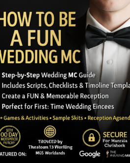 Master the Mic: Be a FUN Wedding MC with Scripts & Checklists!