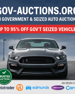 Save Up to 95% on Cars at Gov-Auctions.org – America’s #1 Auto Auction Site!