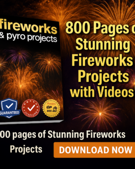 Master DIY Fireworks with the Ultimate Fireworks & Pyro Projects eBook!