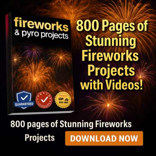 Master DIY Fireworks with the Ultimate Fireworks & Pyro Projects eBook!