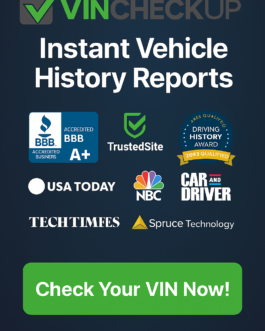 Get Instant Vehicle History Reports with Full Accident & Title Data!