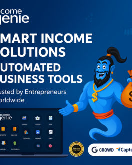 Start Automated Online Income with Income Genie’s Proven Business System!