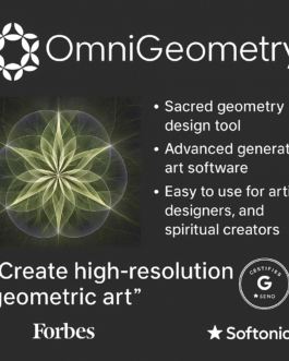 Create Sacred Geometry & Mandalas with OmniGeometry Software!