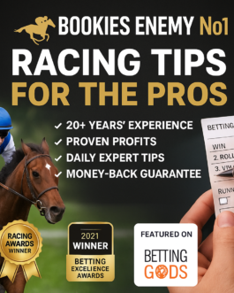 Elite Racing Tips & 20-Year Expertise – Join Bookies Enemy No1 Now!