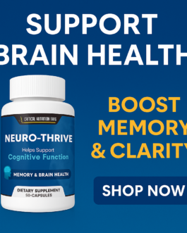Boost Memory & Focus Naturally with Neuro-Thrive Brain Support!