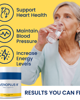 Boost Heart Health & Circulation with VENOPLUS 8 Naturally!