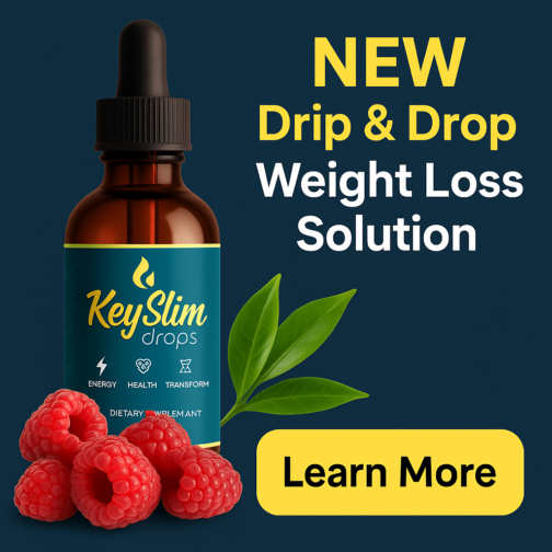 Drop Pounds Naturally with the NEW KeySlim “Drip & Drop” Formula!