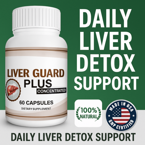Liver Guard Plus: Natural Daily Support for Liver Health & Vitality!
