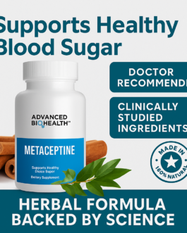 Naturally Support Healthy Blood Sugar Levels with Metaceptine’s Advanced Herbal Formula!
