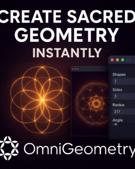 OmniGeometry: Craft Mesmerizing Sacred Designs with Precision!