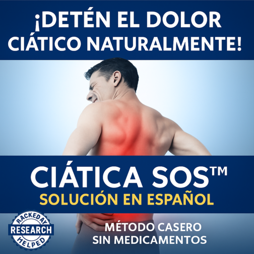 Elimina la Ciática de Forma Natural con Ciatica SOS™ en Español!